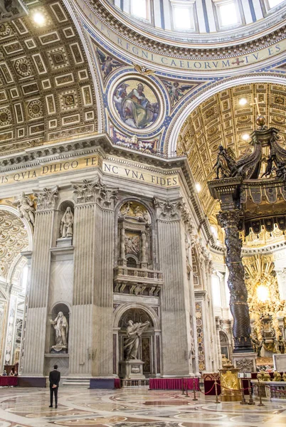 Vaticano Roma Italia Catedral San Pedro Roma — Foto de Stock