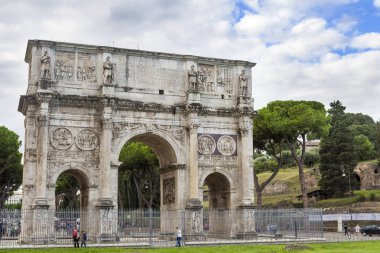 Antik kemer Konstantin Roma, İtalya