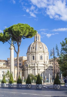 Roma, İtalya Santa Maria di Loreto Kilisesi