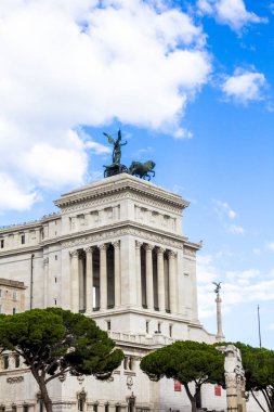 Anıt Victor Emmanuel II (Vittoriano'ya) Roma, İtalya