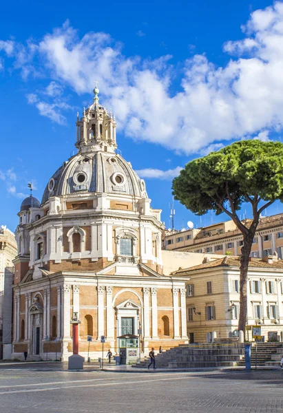 Templom Santa Maria Loreto Róma Olaszország — Stock Fotó
