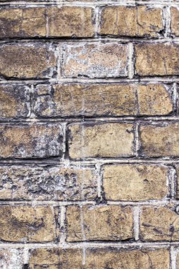 closeup görüntülemek eski tuğla duvar