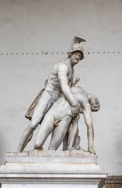 Piazza della Signoria Floransa'da heykel