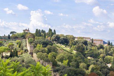 piazzale michelangelo Floransa panoramik görünüm