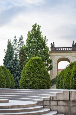 Prag Kalesi bahçeler. Prag Kalesi manzara