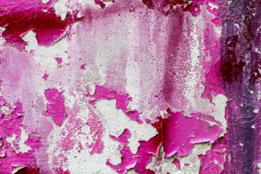 Eski duvar arka planı. Çatlak boya doku deseni