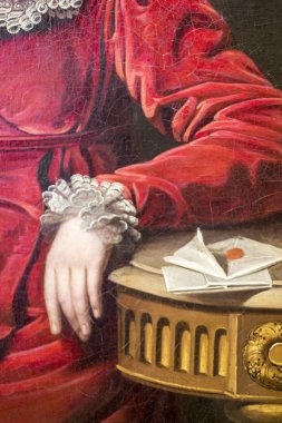 Fragment of the canvas 