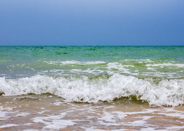 Ondas Marinhas Costa Trópica — Fotografia de Stock