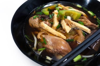 Tavuk şehriye acı kavun. Tayland Gıda.