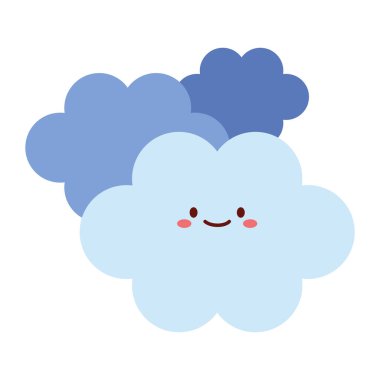 Çizgi film Gökyüzü Kabarık Bulutlar Koleksiyonu