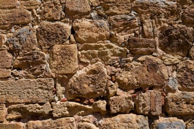 Eski taş yakın çekim bir parçası. Türkiye.