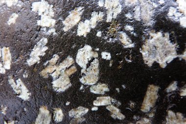 İlginç bir yapı taşı fotoğrafı yakın çekim var. Makro