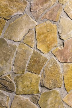 Taş duvar yakın çekim doku. Odanın iç dekorasyon.