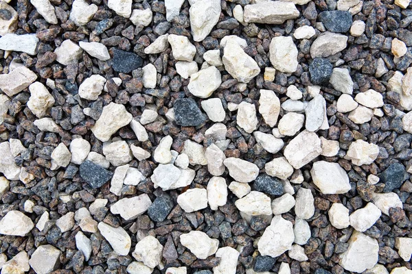 Kleine Stenen Grond Liggen Abstracte Achtergrond — Stockfoto