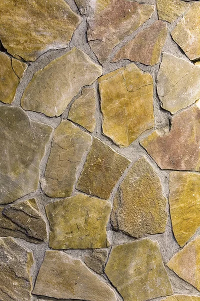Tekstur Dinding Batu Close Dekorasi Interior Ruangan — Stok Foto
