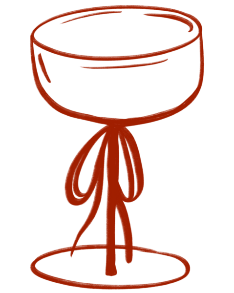 Tasarım elementi için kurdele yayı ile cam eşarplı estetik coquette.