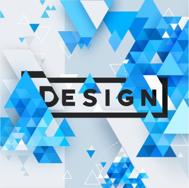 Soyut 3d geometrik üçgen dokulu parlak arka plan tasarım, iş, baskı, web, kullanıcı arabirimi ve diğer vektör