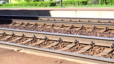 Gün boyunca Tren yavaş tren hareket