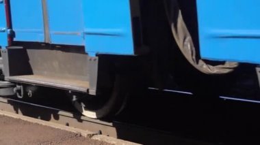 Gün boyunca Tren yavaş tren hareket