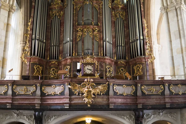 Avrupa. Graz. Avusturya Eylül 2018. Cathedral St. Catherine Graz iç görünüm