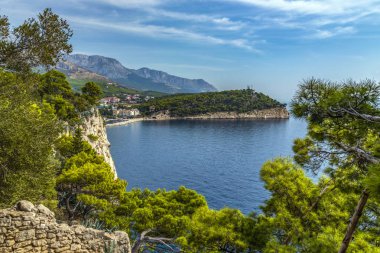 Hırvatistan. Dubrovnik. Tarihi kentin panoramik görünüm