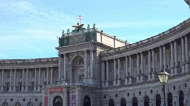 Viyana, Eylül 2018 Avusturya. İmparatorluk Sarayı Hofburg