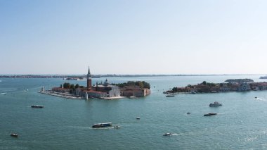 Avrupa. İtalya. Panoramik Venedik ada