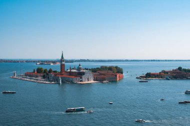 Avrupa. İtalya. Panoramik Venedik ada