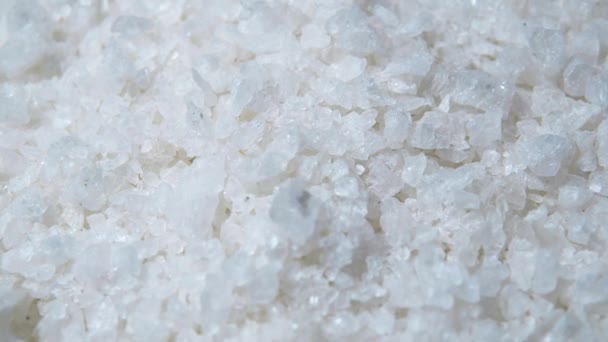Sól Morska Biały Dla Obrotu Spa — Wideo stockowe