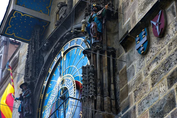 布拉格。捷克共和国。欧洲。占星术旧时钟 — 图库照片