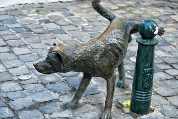 Brüssel, Belgien-Dezember 2018: Zinneke pis in Brüssel — Stockfoto