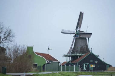 Netherland. Holland. Wind mills in Zaanse Schans