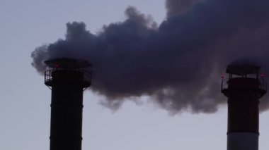 Endüstriyel Tesis borular hava kirliliği
