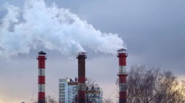 Kömür ve Akaryakıt ısı istasyonunda yanma hava kirliliği