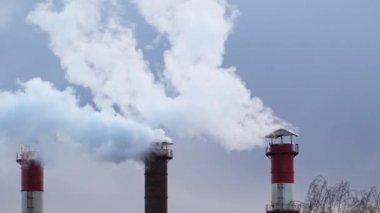 Endüstriyel Tesis borular hava kirliliği