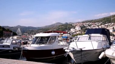 Hırvatistan Eylül 2018. Dubrovnik Limanı