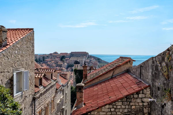 Eski şehir Dubrovnik Hırvatistan yaz güneşli gün