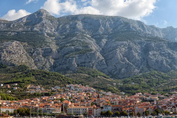 View of the old district of Makarska, Croatia — Stock Photo, Image