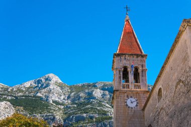Ortaçağ kilise Makarska, Hırvatistan'ın tarihi merkezinde