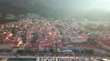 Grand Canal Venedik batımında, İtalya.
