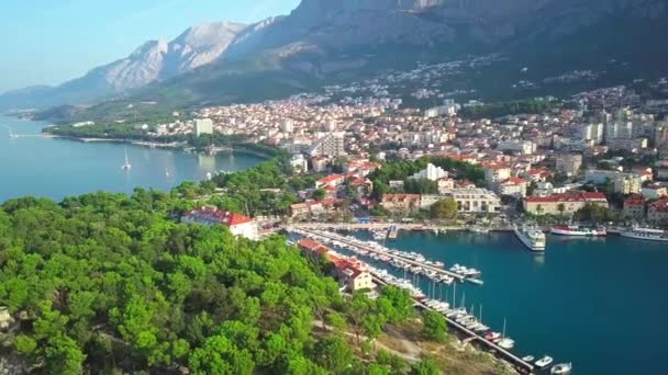 Canal Grande in Venetië op de zonsondergang, Italië. — Stockvideo