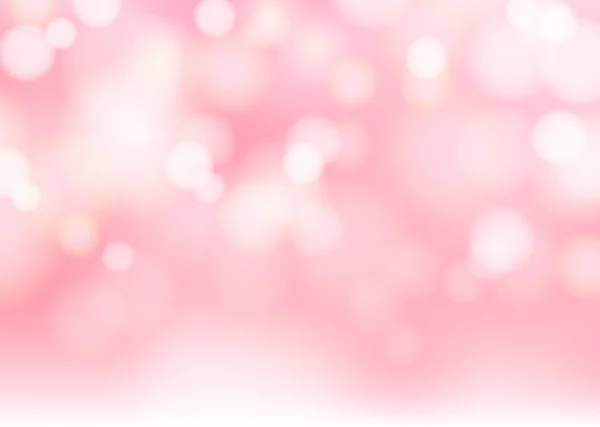 Resumen Borroso Suave Enfoque Bokeh Fondo Color Rosa Brillante Espacio — Archivo Imágenes Vectoriales