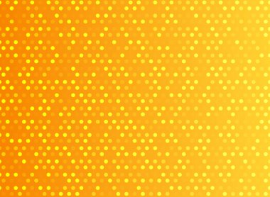 Soyut teknoloji dijital. Turuncu noktalar. Vektör illüstrasyonu