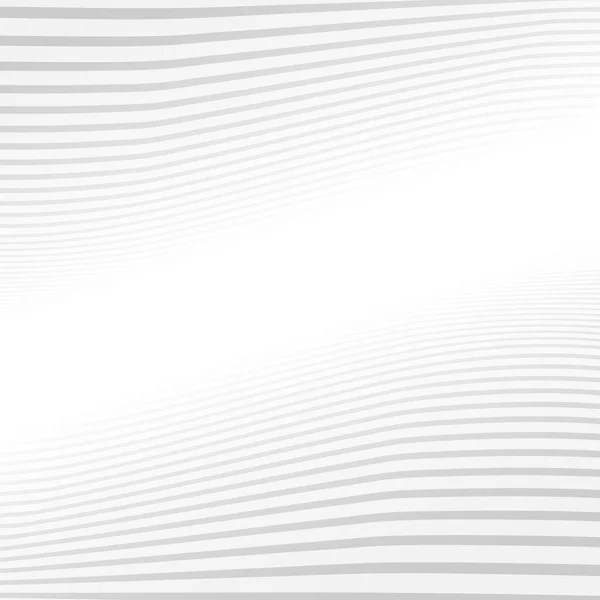 Motif Abstrait Des Lignes Grises Ondulées Sur Fond Blanc Illustration — Image vectorielle
