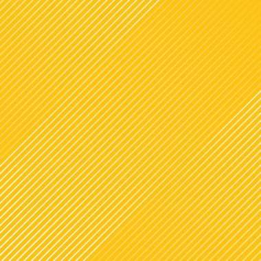 Abstract white striped lines pattern Diagonally texture on yellow color background. Vector illustration clipart