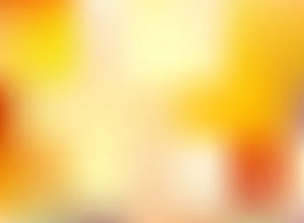 Résumé Automne Saison Orange Jaune Couleur Vive Fond Flou Illustration — Image vectorielle