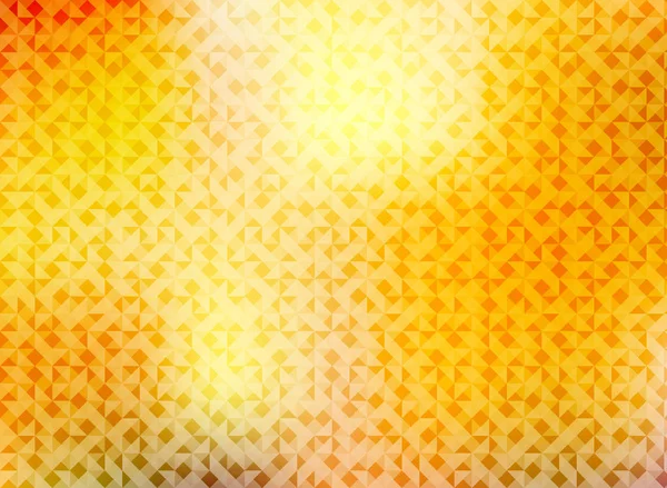 Abstract Herfst Achtergrond Met Driehoeken Patroon Stralend Helder Rood Geel — Stockvector