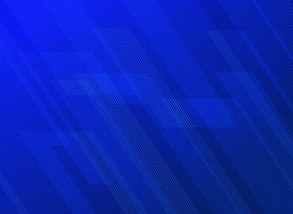 Technologie Abstraite Motif Lignes Sur Fond Dégradés Bleus Illustration Vectorielle — Image vectorielle