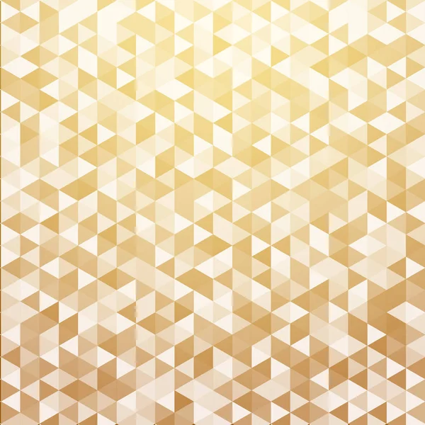 Abstract Luxe Gestreepte Geometrische Driehoek Patroon Goud Kleur Achtergrond Textuur — Stockvector