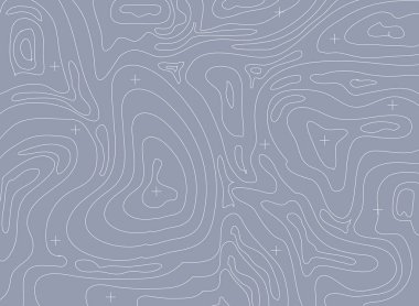 Soyut vektör kontur topografik harita arka plan. Topografya ve Coğrafya kılavuz iş kavramı eşleyin. Vektör çizim